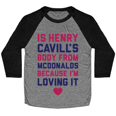 Henry Cavill's Body Baseball Tee