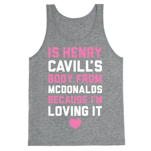 Henry Cavill's Body Tank Top