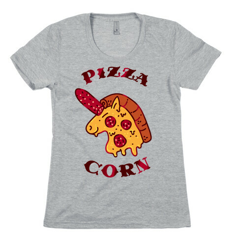 Pizzacorn Womens T-Shirt