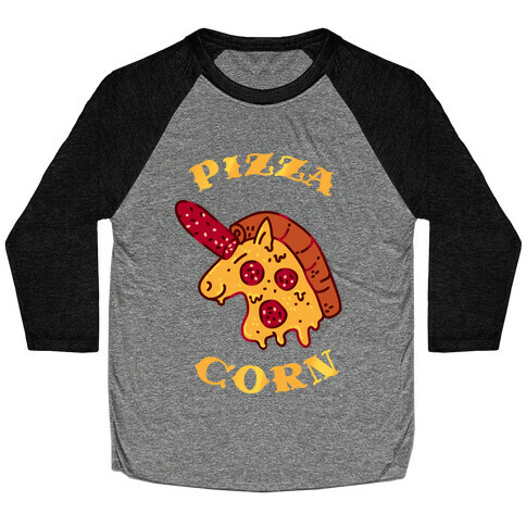 Pizzacorn Baseball Tee