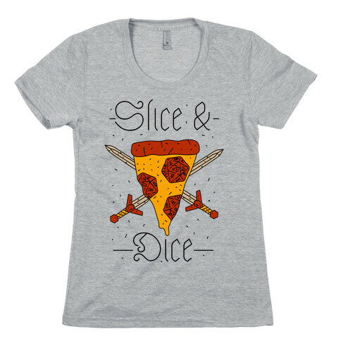 Slice & Dice  Womens T-Shirt