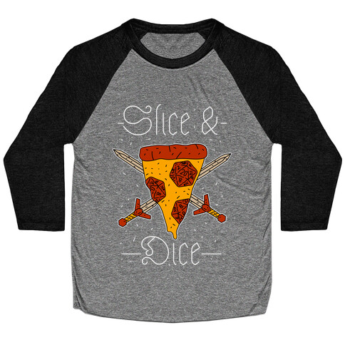 Slice & Dice  Baseball Tee