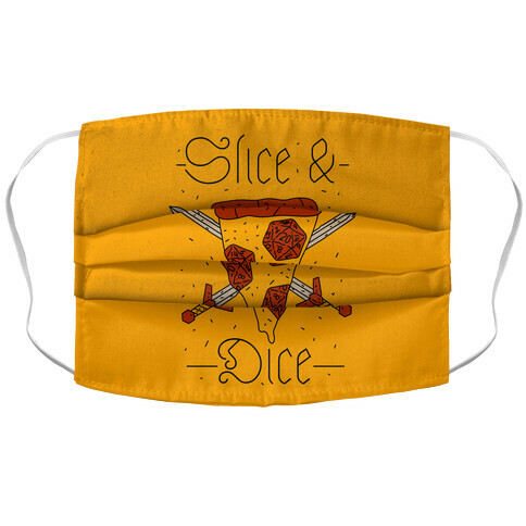 Slice & Dice  Accordion Face Mask