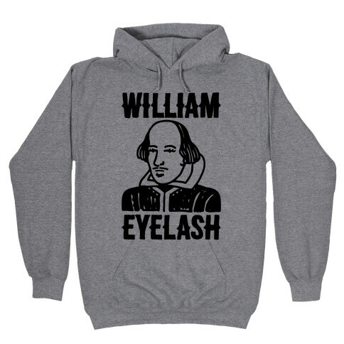 William Eyelash Hooded Sweatshirt