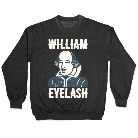 William Eyelash White Print Pullover