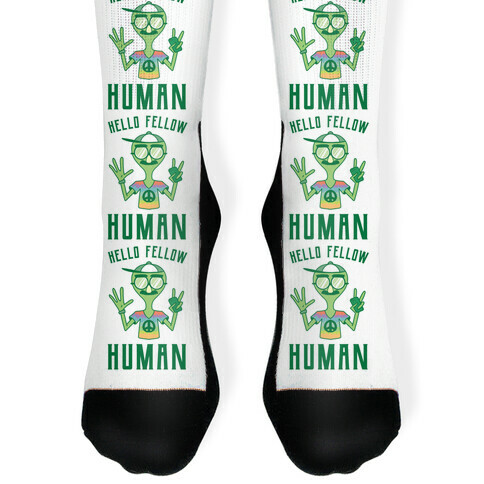 HELLO FELLOW HUMAN Sock