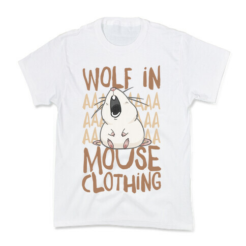 Wolf In Mouse Clothing Kids T-Shirt
