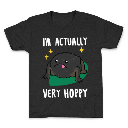 I'm Actually Very Hoppy Kids T-Shirt