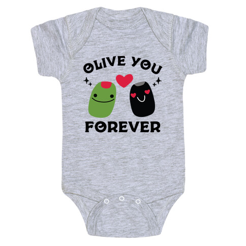 Olive You Forever Baby One-Piece
