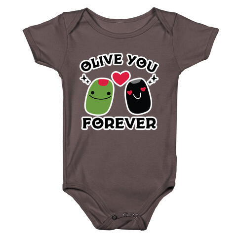 Olive You Forever Baby One-Piece