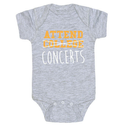 Concerts Baby One-Piece