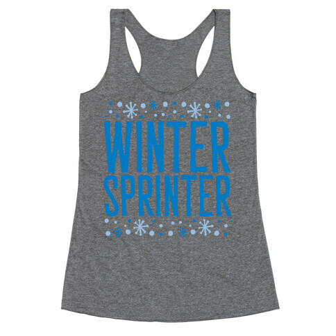 Winter Sprinter Racerback Tank Top