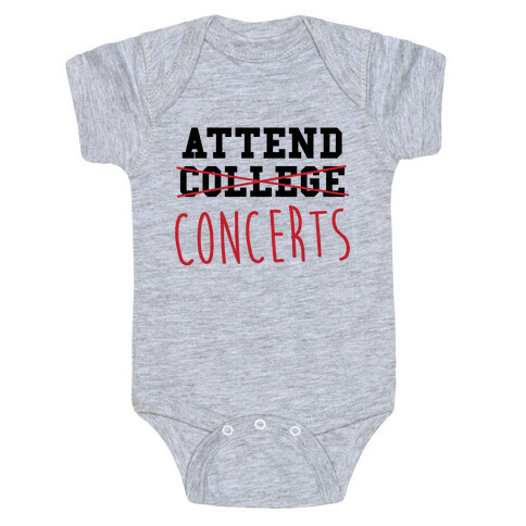 Concerts Baby One-Piece
