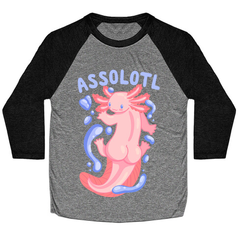 Assolotl Baseball Tee