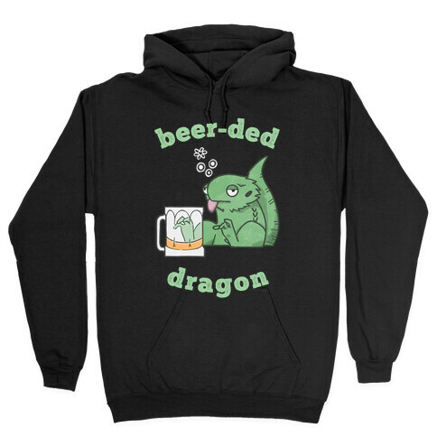 Beer-ded Dragon Hooded Sweatshirt