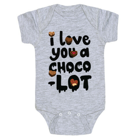 I Love You A Choco-LOT Baby One-Piece