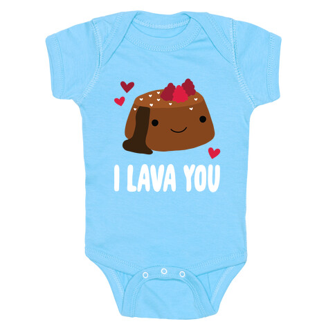 I Lava You Baby One-Piece