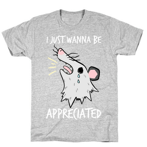 I Just Wanna Be Appreciated T-Shirt