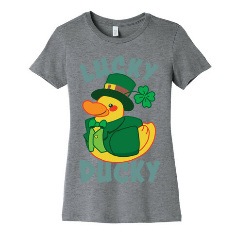 Lucky Ducky Womens T-Shirt