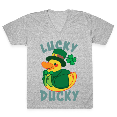 Lucky Ducky V-Neck Tee Shirt