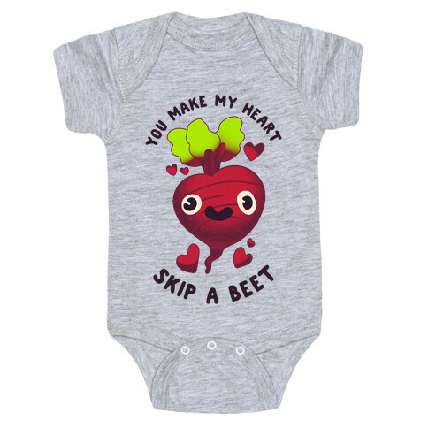 You Make My Heart Skip a Beet Baby One-Piece
