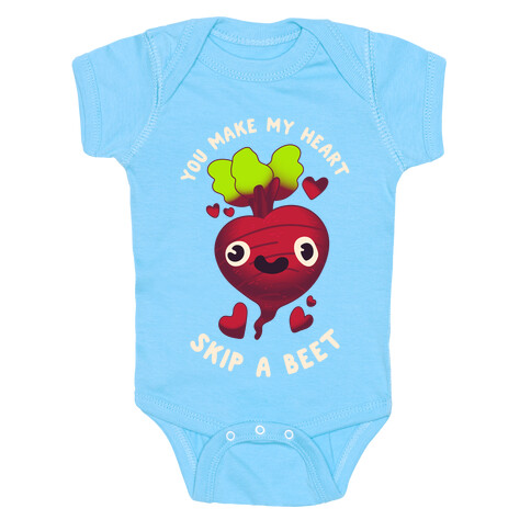 You Make My Heart Skip a Beet Baby One-Piece