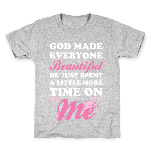 God Made Everyone Beautiful Kids T-Shirt