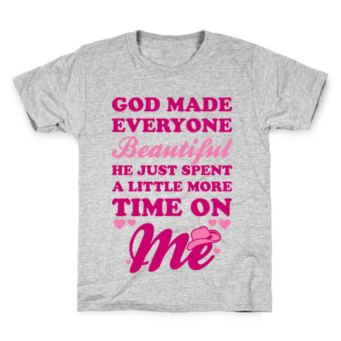 God Made Everyone Beautiful Kids T-Shirt