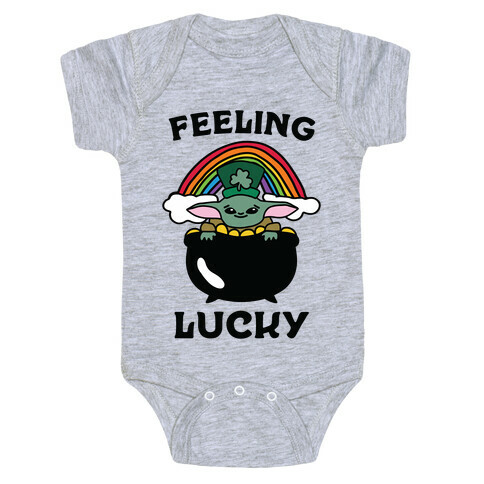 Feeling Lucky (Baby Yoda) Baby One-Piece