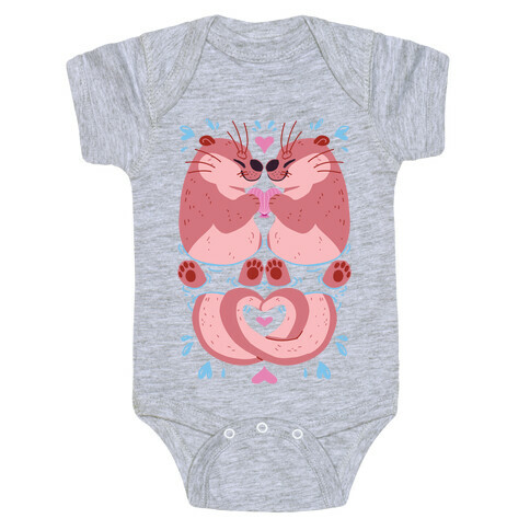 Otter Lovers Baby One-Piece