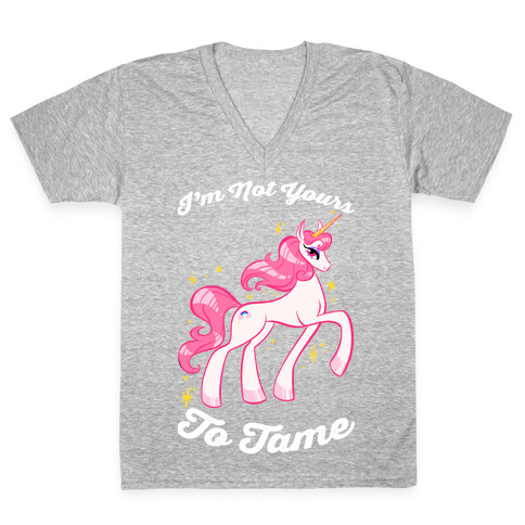 I'm Not Yours To Tame V-Neck Tee Shirt