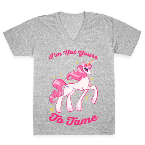 I'm Not Yours To Tame V-Neck Tee Shirt