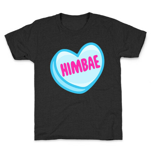 Himbae White Print Kids T-Shirt