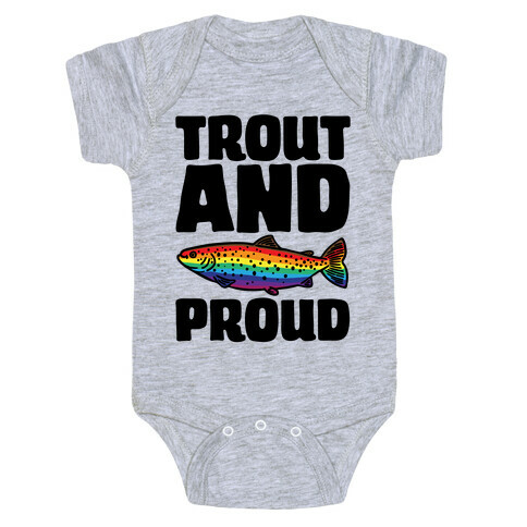 Trout And Proud Baby One-Piece