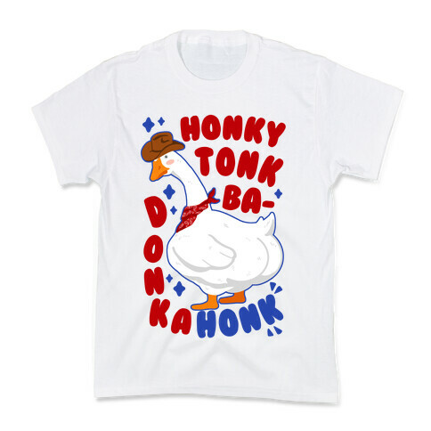 Honky Tonk Badonkahonk Kids T-Shirt