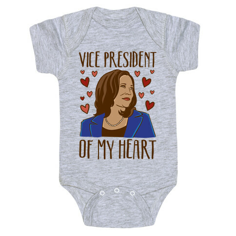 Vice President of My Heart  Baby One-Piece