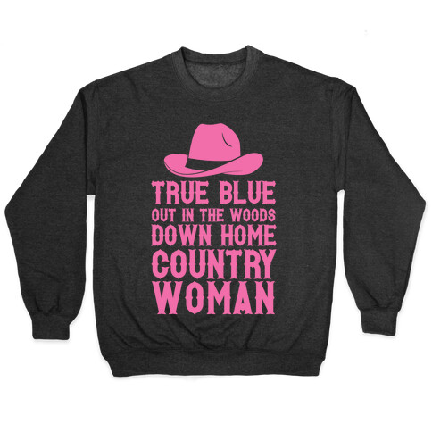 True Blue Country Woman Pullover