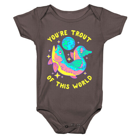You're Trout Of This World Baby One-Piece