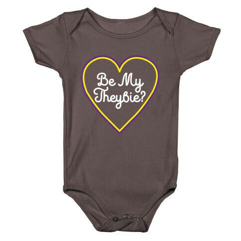 Be My Theybie? Baby One-Piece