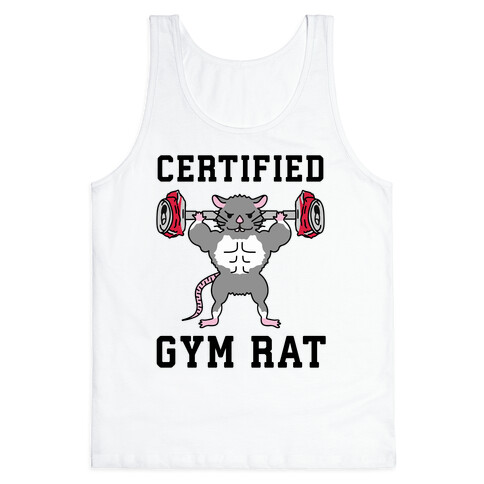 Certified Gym Rat Tank Top