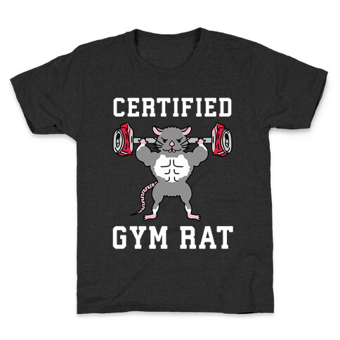 Certified Gym Rat Kids T-Shirt