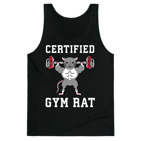 Certified Gym Rat Tank Top