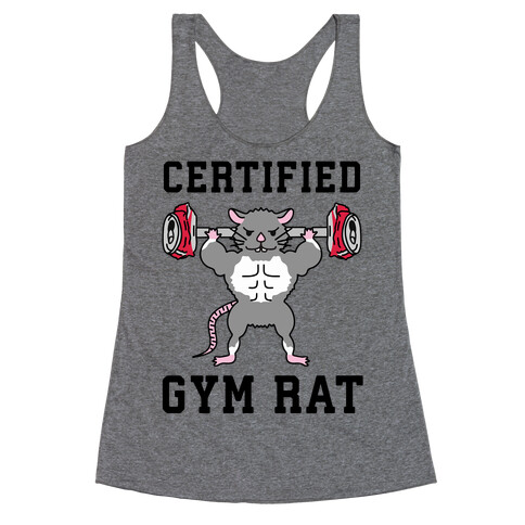 Certified Gym Rat Racerback Tank Top