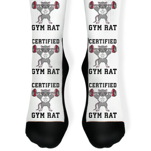 Certified Gym Rat Sock
