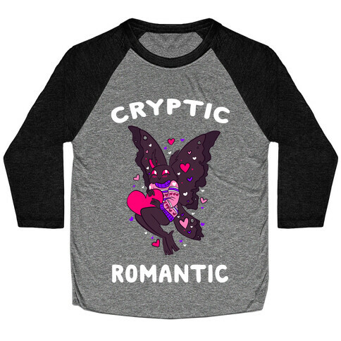 Cryptic Romantic Baseball Tee