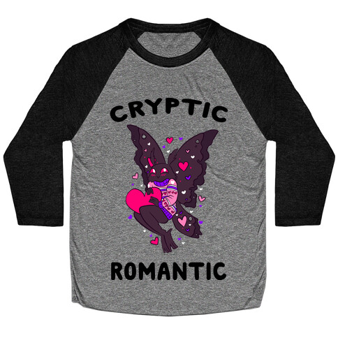 Cryptic Romantic Baseball Tee