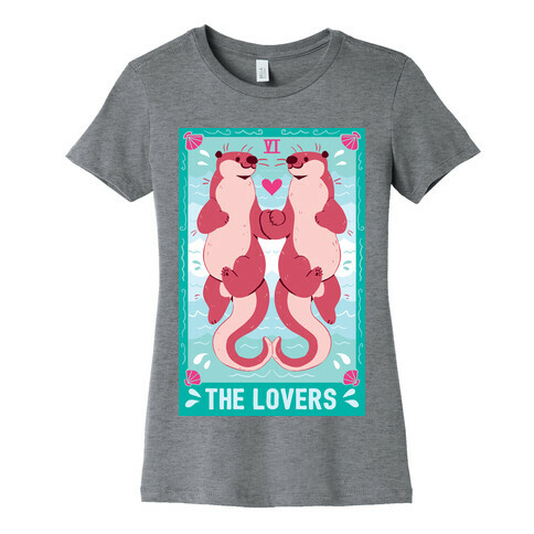 The Lovers: Otters Womens T-Shirt