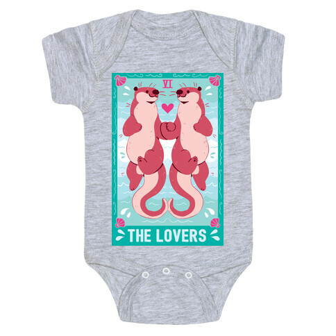 The Lovers: Otters Baby One-Piece