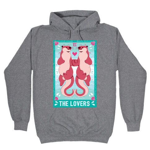 The Lovers: Otters Hooded Sweatshirt