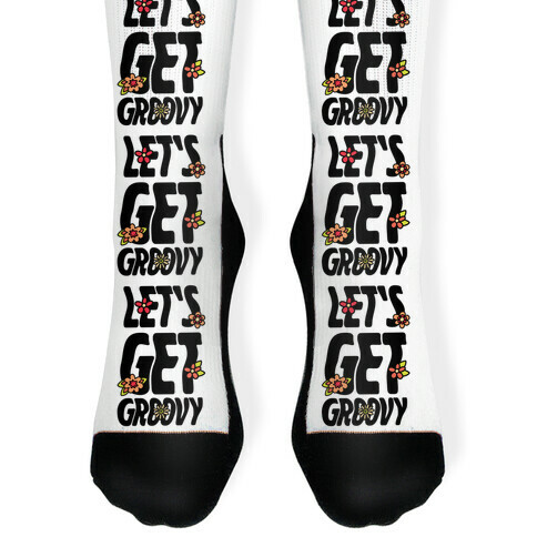 Let's Get Groovy Sock